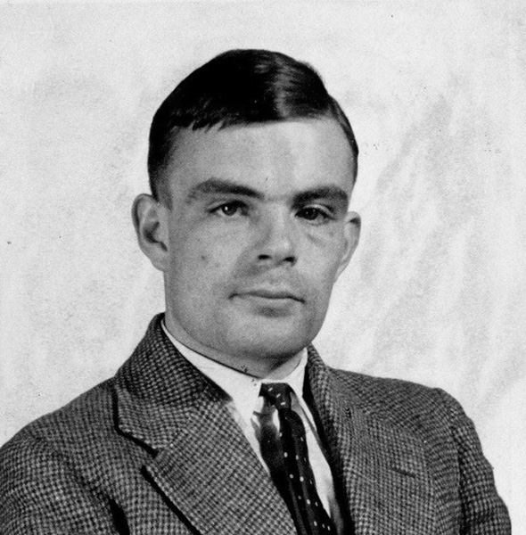 Mathematical master Photograph of Alan Turing